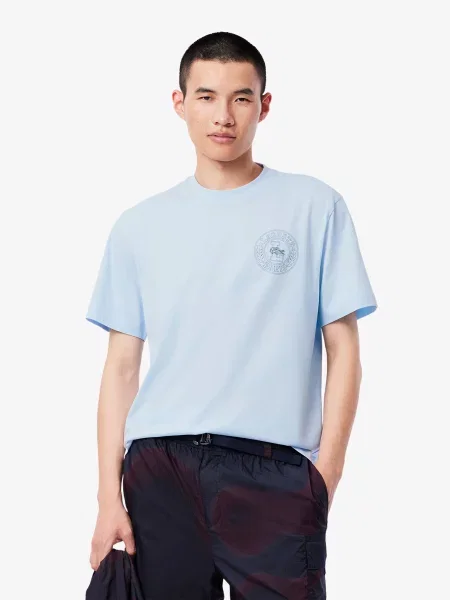 Футболка Lacoste блакитний