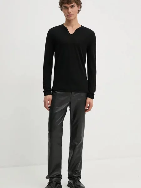 Sweter Zadig&voltaire wełniany czarny