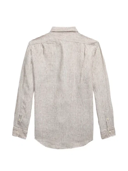Matlasat tricou polo Polo Ralph Lauren cu decolteu rotund cu autograf roșu