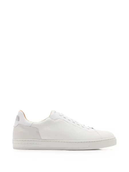 Sneakerși Magnanni din piele alb
