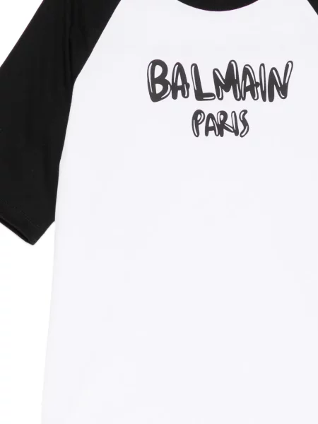 Koszulka dziecięca Balmain biała