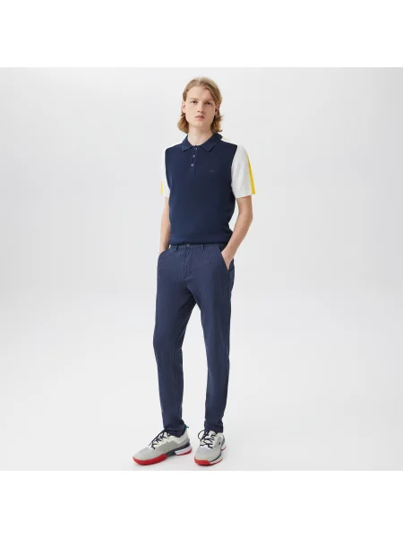 Lacoste Spodnie Lacoste granatowe