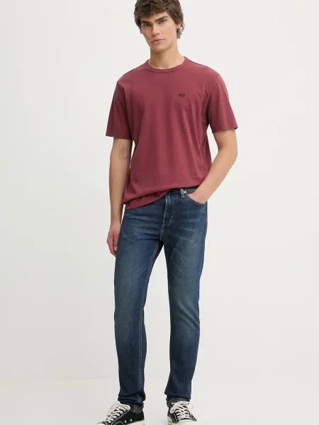 Levi's kratka majica LEVIS ORIGINAL TEE rdeča
