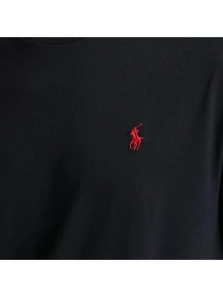 Koszulka polo Polo Ralph Lauren z krótkim rękawem czarna