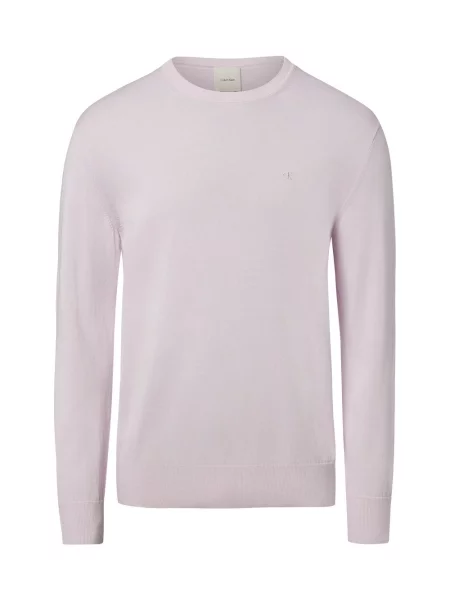 Calvin Klein swetry z dzianiny Mężczyźni S różowy
