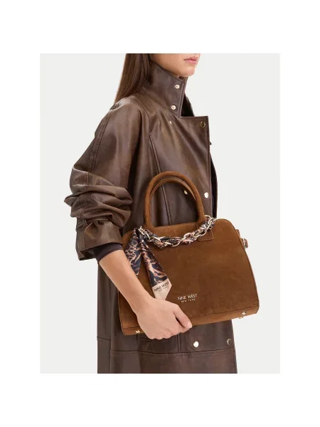 Kabelka Nine West EO-WHISPER Svetlo hnedá