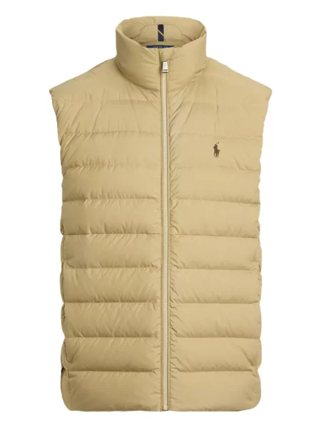 Ριγέ polo Polo Ralph Lauren με κουκούλα με αυτόγραφο λευκό