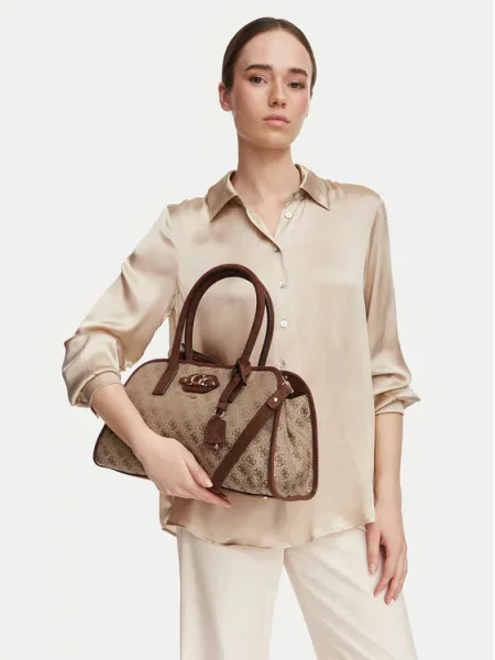 Torbica Guess Samantha smeđa