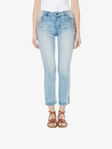 KOROSHI Jeans metalic gri