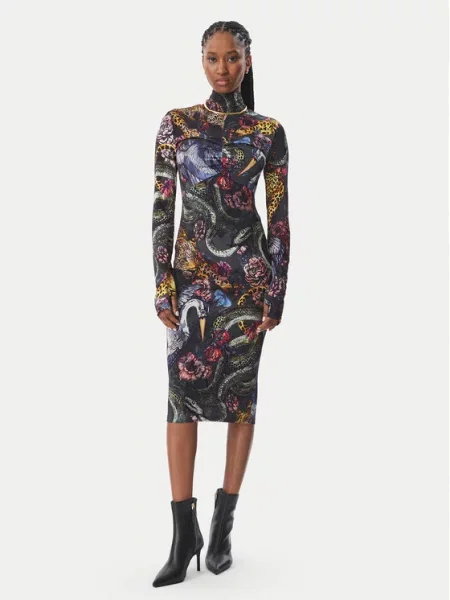 Just Cavalli Rochie cocktail Colorat