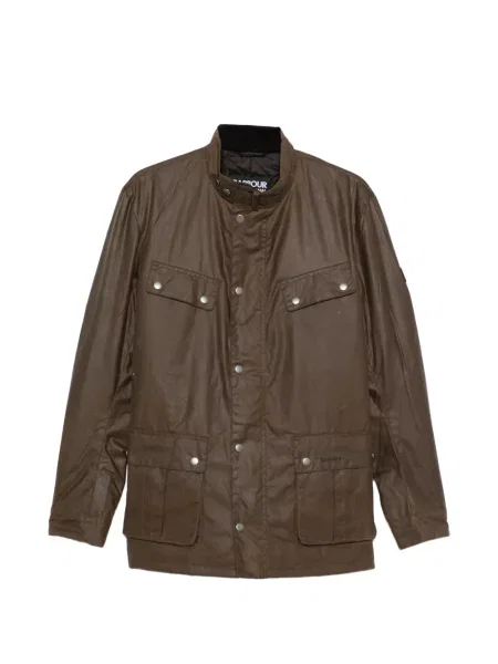 Geacă Barbour cu broderie maro