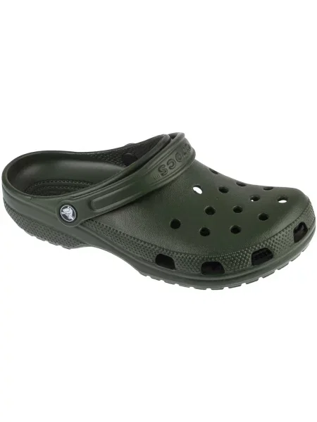 Klasické pantofle Crocs zelené
