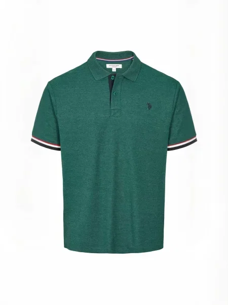 U.S. POLO ASSN. Cămașă UMMeo amestecat gri