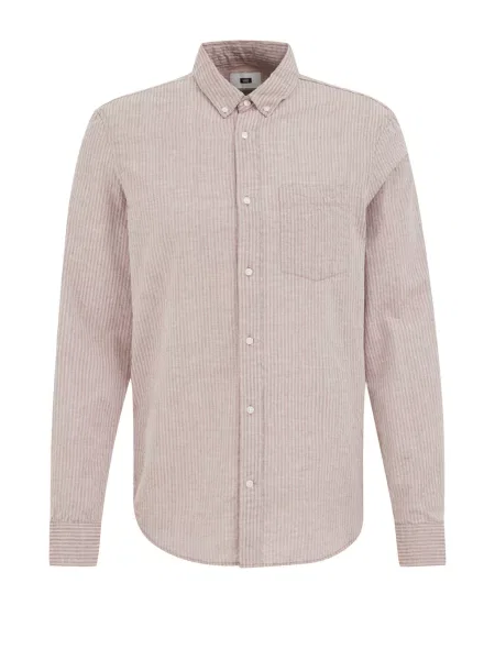 WE Fashion Košile cappuccino / světle hnědá