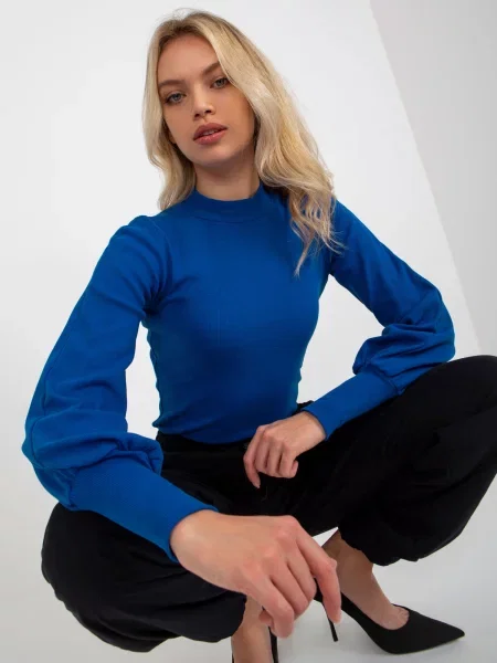 Bluza Fashionhunters modra