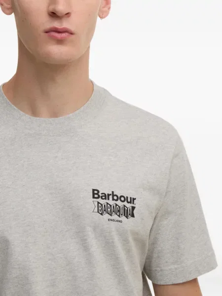Tricou Barbour cu imagine gri