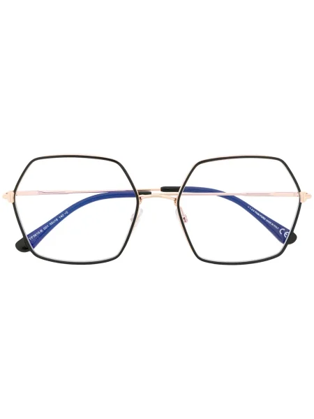 Ochelari de soare Tom Ford Eyewear cu imprimeu geometric