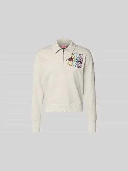 Sweter z cekinowym obszyciem Kenzo