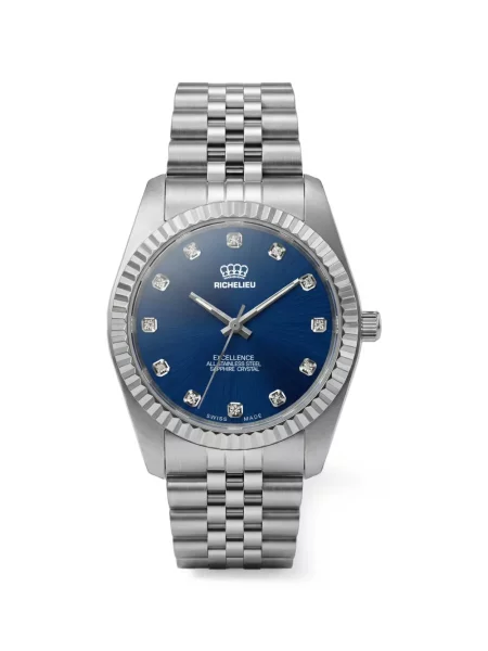 Ceas Richelieu Swiss albastru