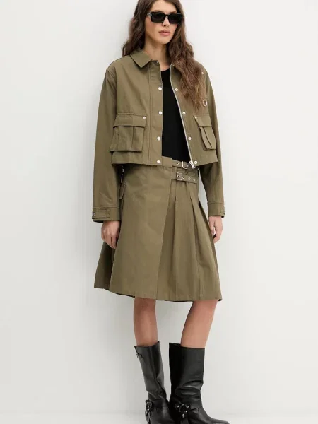 The Ragged Priest kurtka przejściowa oversize zielony