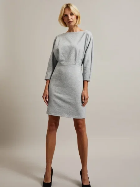 Rochie Moodo de costum gri