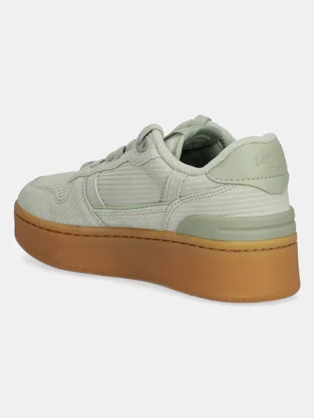 Кроссовки Lacoste на платформе бирюзовый