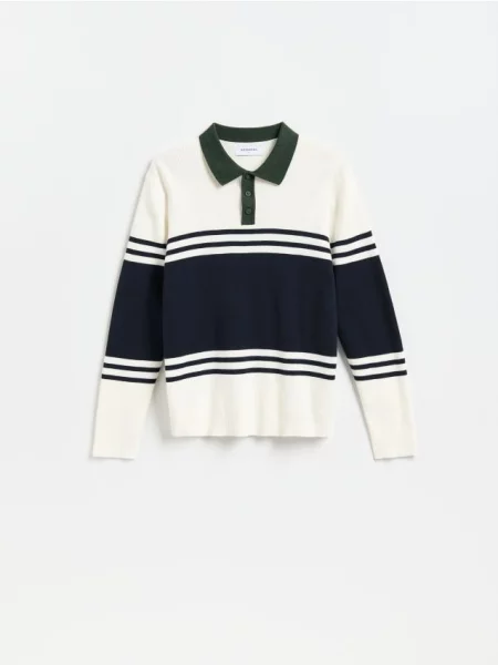 Gulerat tricou polo Reserved