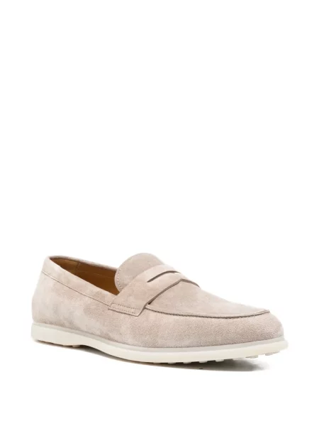 Pantofi loafer John Harrison din piele de căprioară
