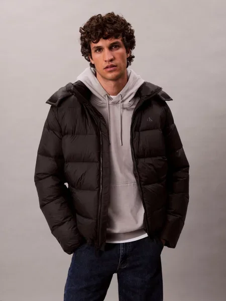 Calvin Klein Jeans Damska kurtka puchowa Kobiety Sztuczne włókno jednolity S czarny