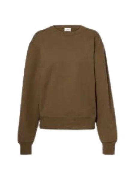Bluza nierozpinana Saint Laurent brązowa