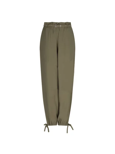 Lniane spodnie Dante 6 zielone