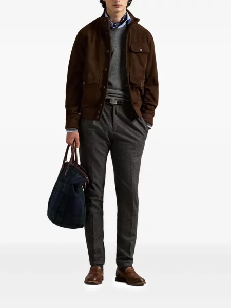 Ριγέ polo Polo Ralph Lauren με κουκούλα με αυτόγραφο λευκό