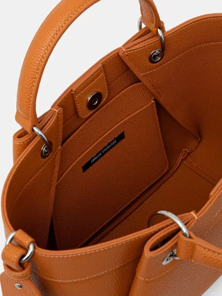 Кожаная сумка Armani Exchange