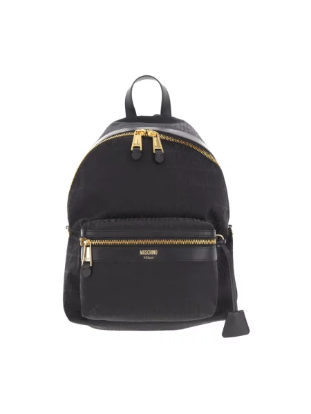 Torba Moschino z logo czarna