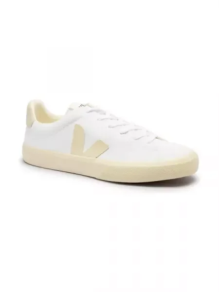VEJA Sneakers Campo CA alb