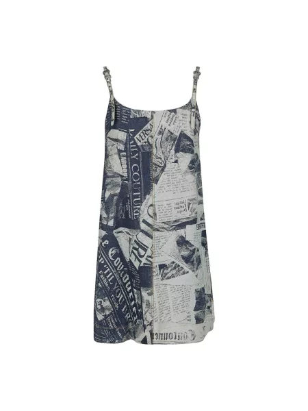 Sukienka jeansowa Versace Jeans Couture niebieska