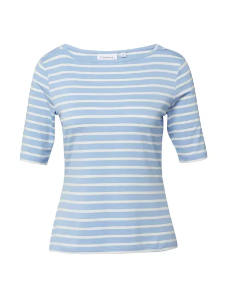 COMMA Majica modra bela