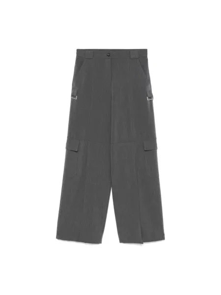 Spodnie cargo Pinko szare