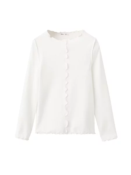 MANGO KIDS Tricou NERVIO' alb