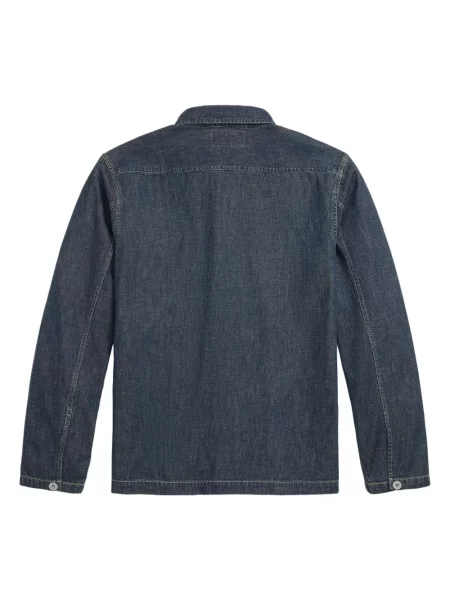 Cămașă Ralph Lauren Rrl lungă albastru