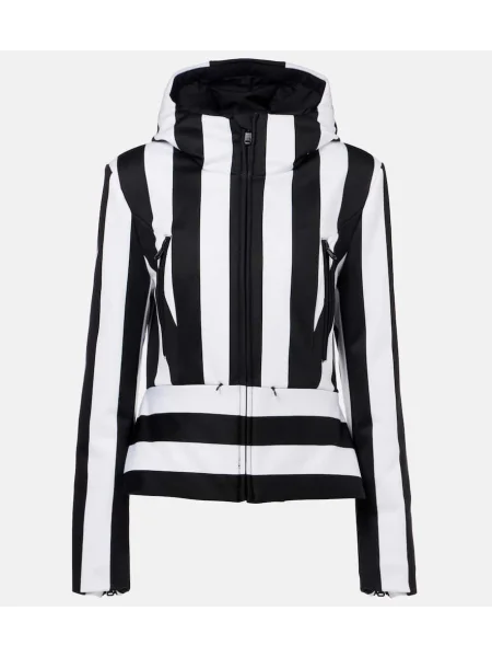 Jeździć na nartach kurtka narciarska Goldbergh w paski czarna