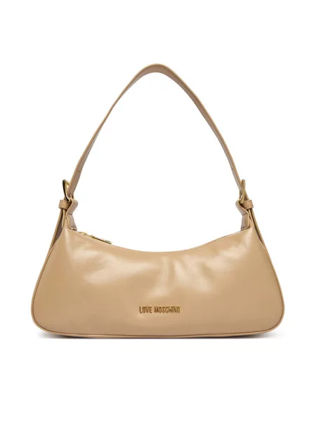 Love Moschino Geantă de umăr taupe gri