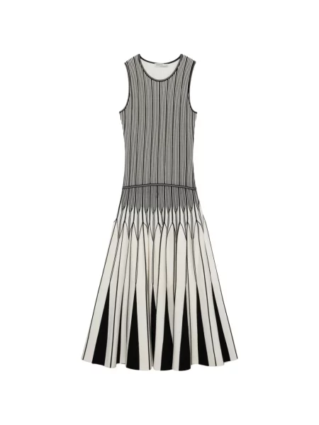Rochie midi Simkhai tricotate alb