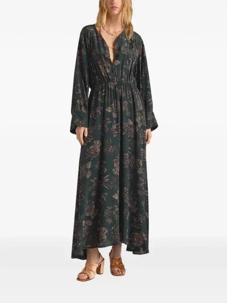 Lung rochie maxi Momoni verde