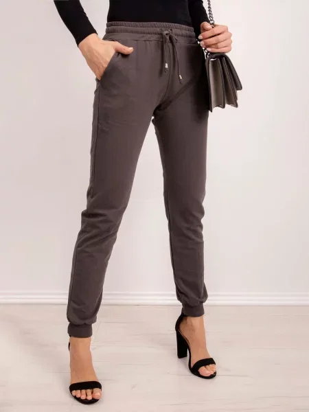 Športne hlače Fashionhunters kaki