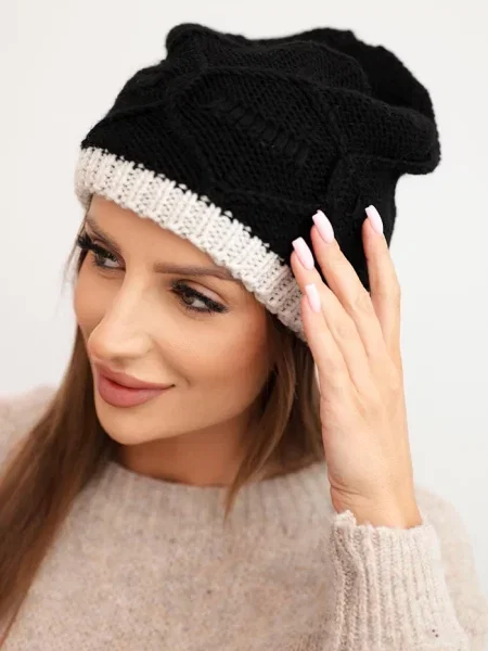 Căciulă Kesi de lână negru