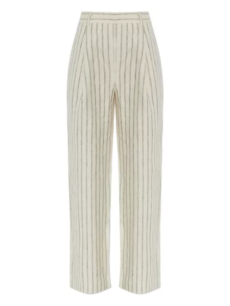 Spodnie Posse w paski plisowane