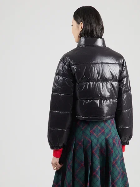 Calvin Klein Jeans Geacă de iarnă negru alb