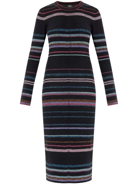 Rochie midi Ps Paul Smith până la genunchi de costum negru