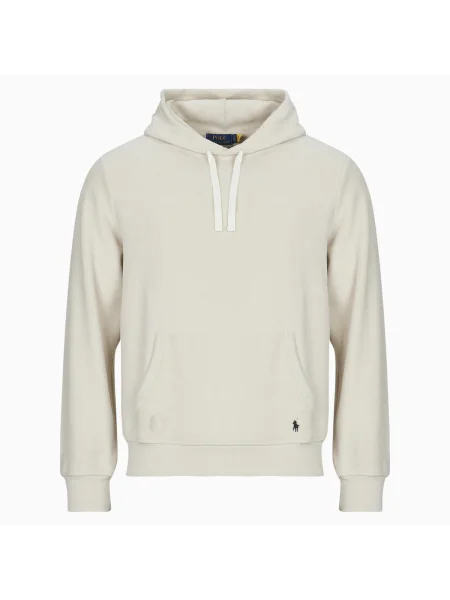 Mikina s kapucňou Polo Ralph Lauren béžová